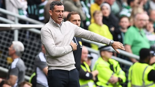 Jack Ross' last game in charge was the 9-0 humiliation against Celtic