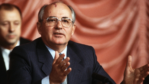 Mikhail Gorbachev fostered a warmer relationship with the West