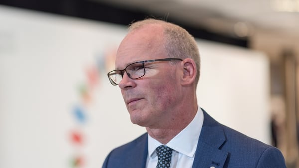 Simon Coveney said Ireland will be supportive of the EU mission (File image)