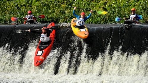 Competitors in action at the 2019 Liffey Descent