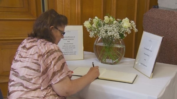 A book of condolence has opened in Derry's Guildhall for two boys who drowned