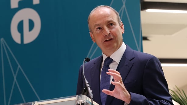 Taoioseach Micheál Martin called for a 'whole of society response' to rising energy costs (Pic: RollingNews.ie)