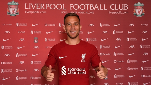 Arthur Melo has joined Liverpool