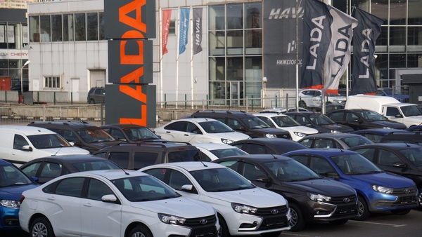 The Lada manufacturer said it sold 18,087 passenger cars during August - up 75.2% on July