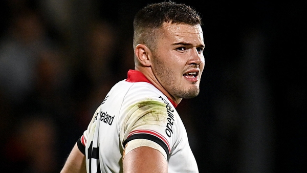 Jacob Stockdale scored the last of Ulster's five tries