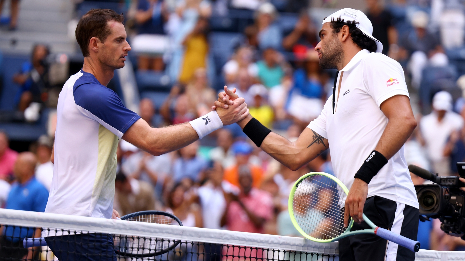 Berrettini blasts past Murray at US Open