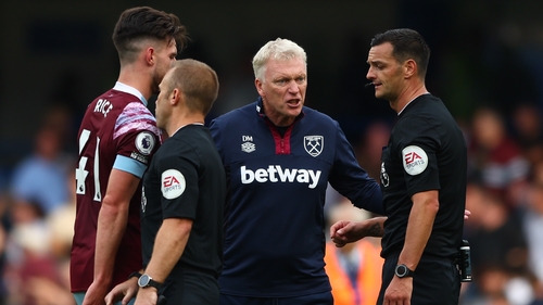 David Moyes was incensed at Jarrod Bowen's goal being disallowed