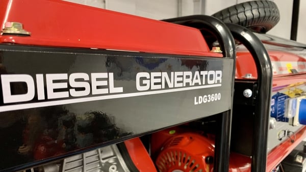 Sales of generators at Irish Garage Equipment are at an all-time high