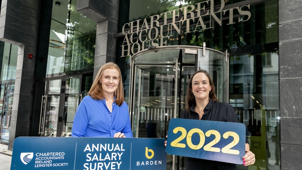 Ann Marie Costello, Chairperson of Chartered Accountants Ireland Leinster Society and Elaine Brady, Managing Partner at Barden