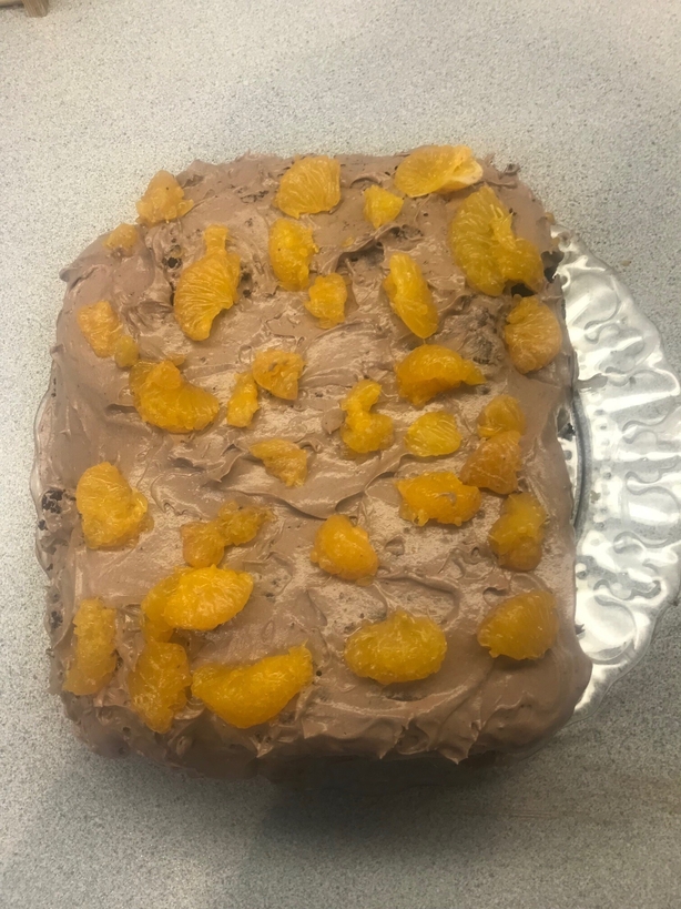 Lisa Salmon's chocolate party cake