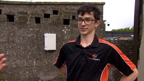 Isaac Boyle did well in the Leaving Cert, but has chosen hands-on training over further study