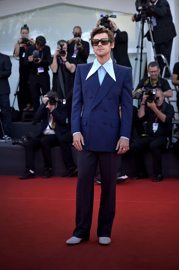 Harry Styles at the Venice Film Festival premiere of Don't Worry Darling