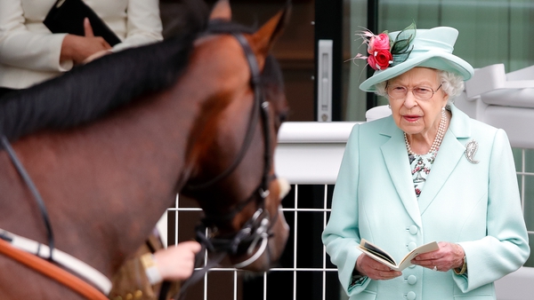 Queen Elizabeth II pictured at Royal Ascot in June 2021