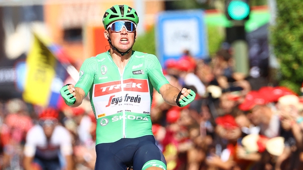 Pedersen claimed his third stage win of the 2022 Vuelta