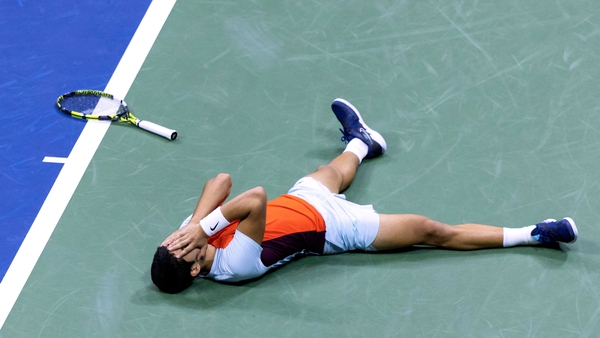 Carlos Alcaraz won a grueling five-setter to reach the US Open final