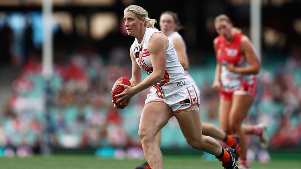 Cora Staunton had two goals and two behinds for the GWS Giants