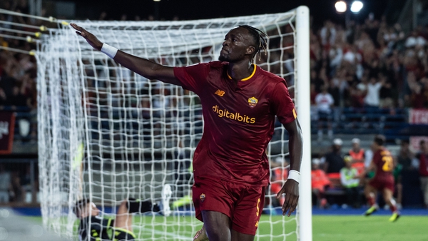 Abraham tucked away a smart finish to secure a 2-1 win for Roma over Empoli