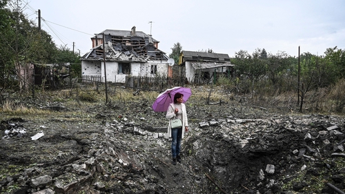 Donetsk in oirthear na hÚcráine: ceann amháin de na réigiúin in oirthear na hÚcráine a mbeidh reifreann ar siúl ann as seo go dtí Dé hAoine