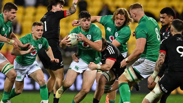 Ireland's up-and-coming players will get another chance to impress against a New Zealand XV