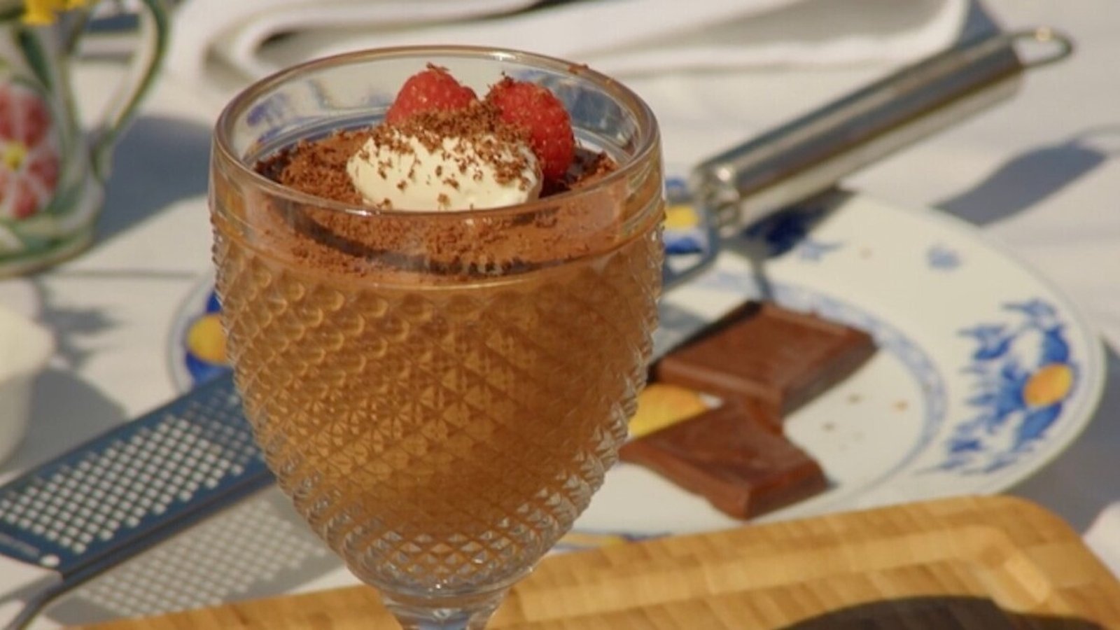 Neven's Portugueseinspired chocolate mousse