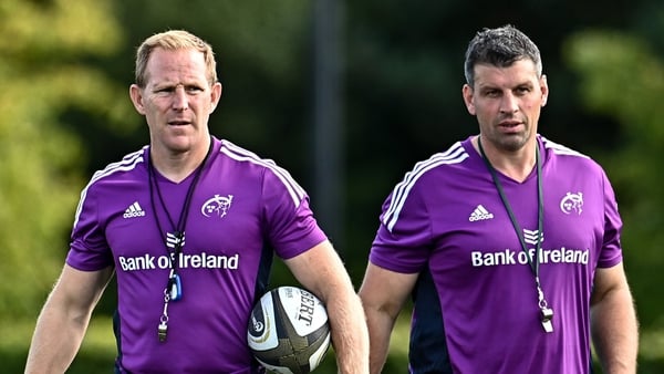 Mike Prendergast (left) and Denis Leamy (right) have both returned to their home province as assistant coaches