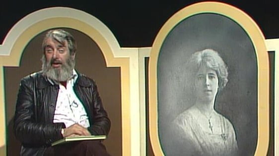 Ronnie Drew in the 'Irish Men and Irish Women' studio (1977)