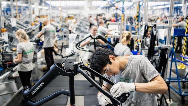S&P Global's final manufacturing Purchasing Managers' Index (PMI) for the euro zone fell to 47.3 in March from February's 48.5