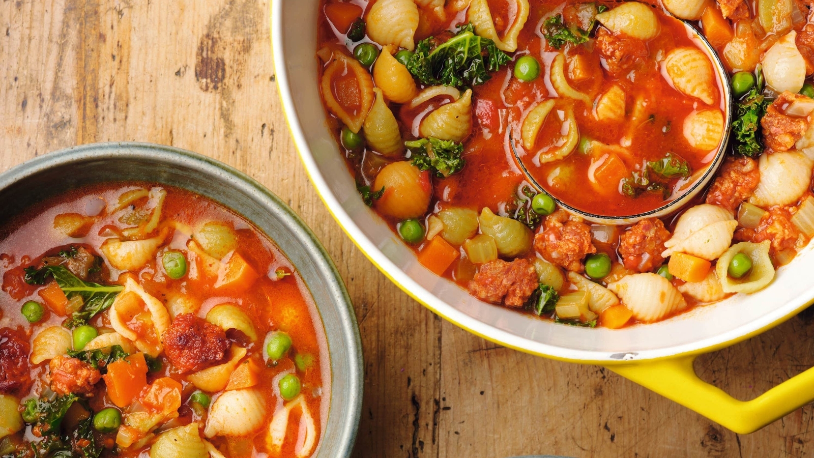 Tom Kerridge's 'fridge raid' soup
