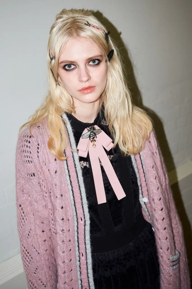 Bora Aksu AW22 (Eeva Rinne / PA)