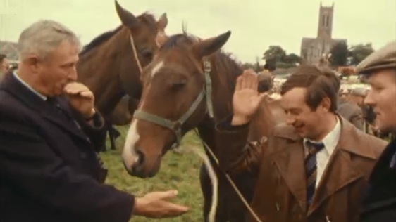 Ballinasloe Horse Fair, 1977.