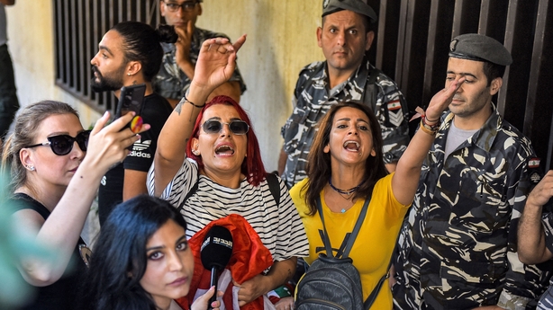 Bank protesters
