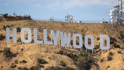 A general view of The Hollywood Sign earlier this summer (File image)