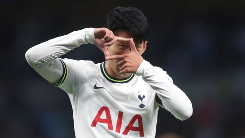 Son Heung-Min helped himself to a second-half hat-trick