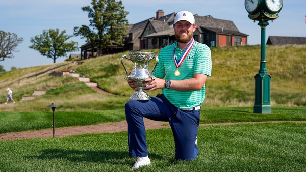 McClean after winning the US Mid-Am in Wisconsin