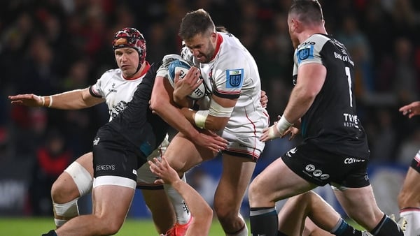 Luke Marshall (left) and Stuart McCloskey (right) both thrived in Ulster's win