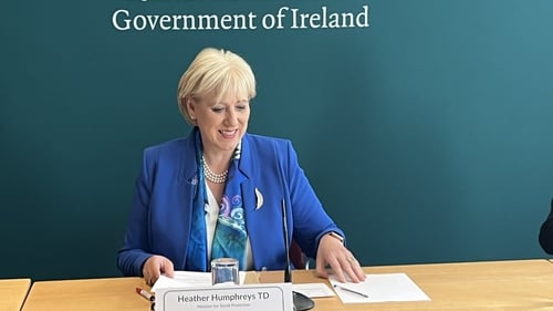 Minister for Social Protection, Heather Humphreys, speaking today as she announced reform of pension system