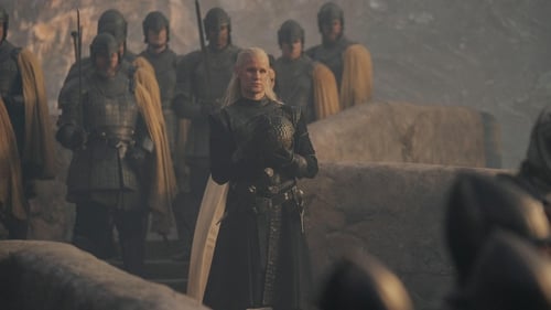 Daemon Targaryen (Matt Smith) on the virtual bridge at Dragonstone (Pic: Ollie Upton/HBO)
