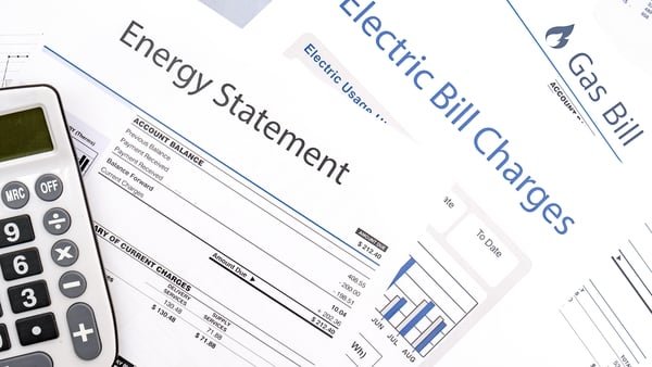 The annual household electricity bill in 2021 was 14% higher than in 2020, new CSO figures show, but the annual gas bill was down 2.6%