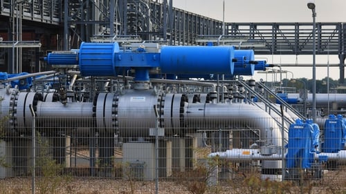 A Uniper natural gas storage facility in Germany
