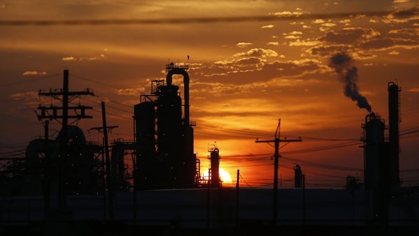 The BP-Husky Toledo Refinery stands at sunrise in Ohio