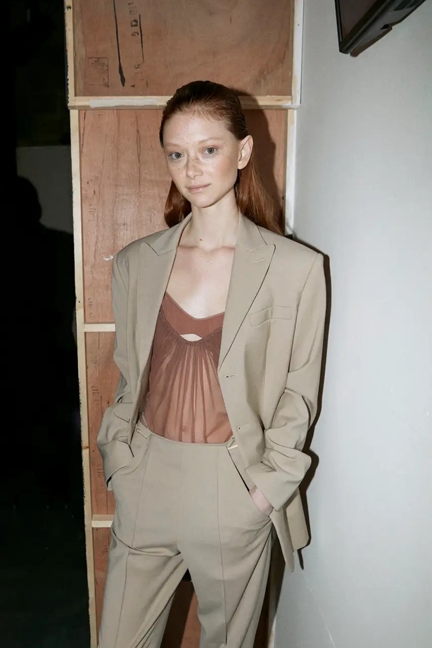 Nensi Dojaka AW22 (Eeva Rinne/PA)