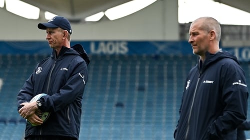 Lancaster (right) has been with Leinster since 2016