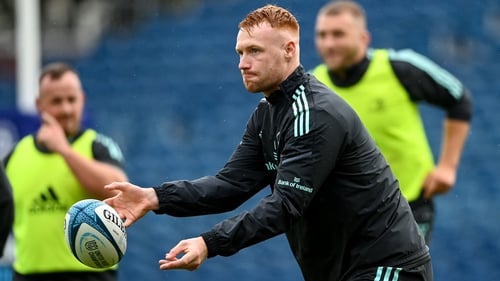 Ciarán Frawley is viewed as a potential long-term option at out-half for both Leinster and Ireland