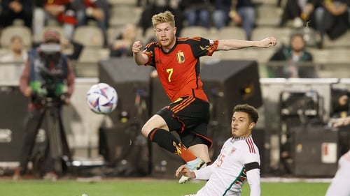 Belgium's Kevin De Bruyne was at his brilliant best against Wales
