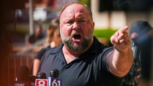 Alex Jones is being sued because he said no one was killed at Sandy Hook and that the families were merely actors