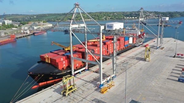 The Port of Cork is awaiting the completion of the M28 motorway