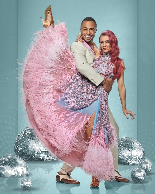Tyler West and Dianne Buswell