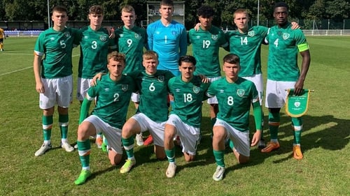 The Ireland U19 team