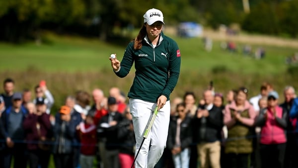 Leona Maguire fell one stroke shy of victory at the KPMG Irish Women's Open