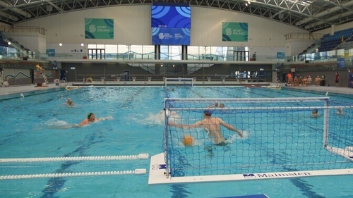 It's the first time league games have been played in a 50m pool